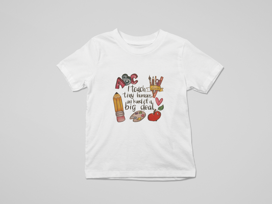 Teacher's t-shirt design 3